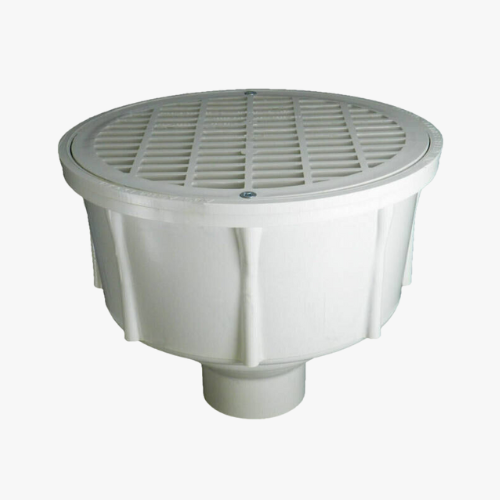 Coladera Redonda de 2″ con Rejilla Tipo Colmena de Aluminio y Rejilla Plástica Completa