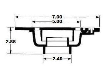 Coladera Tipo Campana de Uso General 1.5″x2″