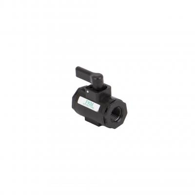 Micro Valvula Hembra de 1/4" - 1/2" de Polipropileno con Vitón marca Banjo, Quima.com, LV025V
