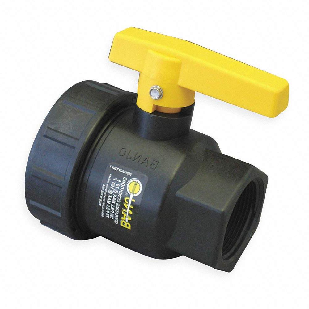 Válvula Giratoria de Unión Sencilla Apertura Amplia de 1/2" Marca Banjo Mexico, SUV050FP, Proveedor autorizado, Distribuidor autorizado, Quima