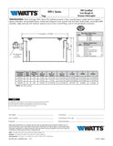 Trampa de Grasa Series WD-L, Marca Watts Mexico, Distribuidor autorizado, Proveedor autorizado,