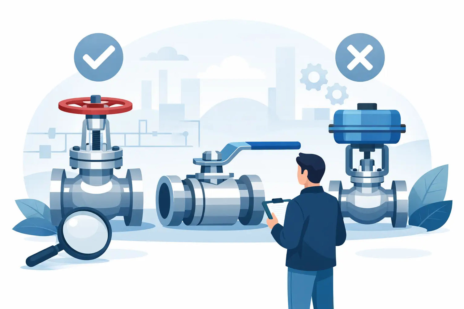 Cómo elegir válvulas industriales sin errores