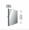 Caja para Hidrante de Muro HY-1600-3-RB