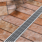Trinchera - Rejilla Prefabricada de 2" Modelo MiniKlassik Longitudinal Stainless Steel, Marco Aco México, Quima, 247D K50, Distribuidor autorizado, Proveedor autorizado