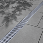 Trinchera Prefabricada de 4" Modelo Longitudinal Plástico Gris, Marca Aco México, Quima, 405Q, Distribuidor autorizado, Proveedor autorizado