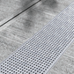 Trinchera - Rejilla Prefabricada de 4" Modelo Acero Galvanizado Perforado, Marca Aco México, Quima, 611Q, Distribuidor autorizado, Proveedor autorizado