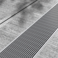 Trinchera - Rejilla Prefabricada de 4" Modelo Longitudinal Acero Inoxidable, Marca Aco Mexico, Quima 647Q, Distribuidor autorizado, Proveedor autorizado