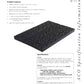 Trinchera - Rejilla Prefabricada de 12" Modelo Hierro Dúctil Decorativo