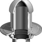 Coladera de Piso con Tubo Regulador (Cupula) marca mifab, Quima.com, F1100-W(D)