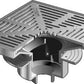 Coladera de Piso con Rejilla Cuadrada Removible de 15" marca Mifab, Quima.com, F1460