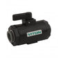 Micro Valvula entrada Hembra y Push Luck de Polipropileno marca Banjo con Vitón, Quima.com, LVPL050V
