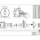Bomba Centrifuga de 2" con Manifold y Rotor de 5 Aspas y Sello Humedo marca Banjo México, Quima.com, M220PBW , Hoja Técnica, Ficha técnica, Hoja seguridad, Distribuidor autorizado, Proveedor autorizado
