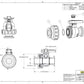 Válvula Manifold de Unión Simple con Apertura Amplia giratoria de 1" Marca Banjo México, Quima, Hoja técnica, Hoja seguridad, Ficha técnica, MSUV100FP, Distribuidor autorizado, Proveedor autorizado