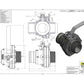 Valvula de Bola compacta de 3' Conexión rápida Macho y Rosca Macho con Manija de Acero Inoxidable, Marca Banjo México , Quima, Hoja técnica , Hoja seguridad, Ficha tecnica, VSFMT300HSFP 