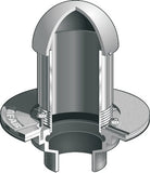 Coladera de Piso con Tubo Regulador (Cupula) para Membrana marca Mifab, Quima.com, F1100-C-W(D)