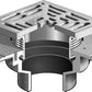 Coladera de Piso con Rejilla Cuadrada marca Mifab, Quima.com, F1100-S
