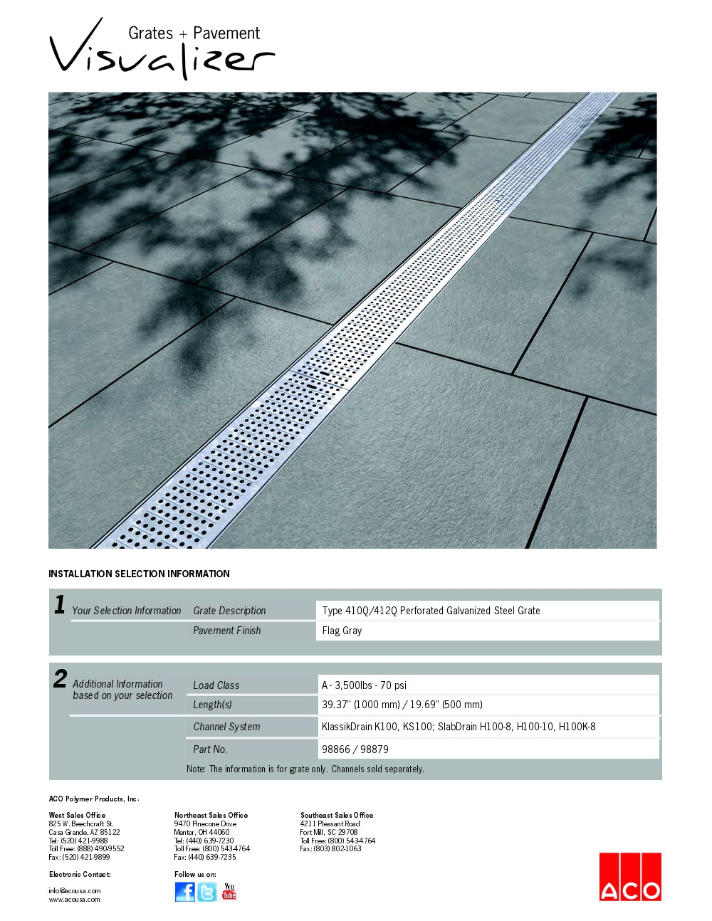 Trinchera - Rejilla Prefabricada de 4" Modelo Acero Galvanizado, Marca Aco Mexico, Quima, 410Q, Distribuidor autorizado Proveedor autorizado, Hoja tecnica, Ficha tecnica, Hoja seguridad