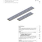 Trinchera - Rejilla Prefabricada de 4" Modelo Acero Inoxidable Ranurado, Marca Aco Mexico, Quima, 455D-457D, Distribuidor autorizado, Proveedor autorizado, Hoja tecnica, Ficha tecnica, Hoja seguridad