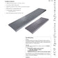 Trinchera - Rejilla Prefabricada de 4" Modelo Acero Galvanizado Perforado, Marca Aco México, Quima, 611Q, Distribuidor autorizado, Proveedor autorizado, Hoja tecnica, Ficha tecnica, Hoja seguridad