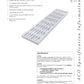 Trinchera Prefabricada de 4" Modelo Longitudinal Plástico Gris, Marca Aco México, Quima, 405Q, Distribuidor autorizado, Proveedor autorizado, Hoja tecnica, Hoja seguridad, Ficha tecnica
