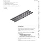 Trinchera - Rejilla Prefabricada de 4" Modelo Hierro Dúctil Ranurado, Marca Aco México, Quima, 460d, Distribuidor autorizado, Proveedor autorizado, Hoja tecnica, Ficha tecnica, Hoja seguridad