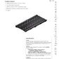 Trinchera Prefabricada de 8" Modelo Ductile Iron Slotted, Marca Aco Mexico, Quima, 660D, Distribuidor autorizado, Proveedor autorizado, Hoja tecnica, Ficha tecnica, Hoja seguridad
