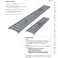 Trinchera - Rejilla Prefabricada de 4" Modelo Longitudinal Acero Inoxidable, Marca Aco Mexico, Quima, 447Q, 448Q, Distribuidor autorizado, Proveedor autorizado, Hoja seguridad, Hoja tecnica, Ficha tecnica