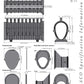 Trinchera-Rejilla Prefabricada de 2" Modelo Qmax Q Flow Galvanized Steel Top, Marca Aco Mexico, Quima, 32802 HT, Distribuidor autorizado, Proveedor autorizado, Hoja tecnica, Ficha tecnica, Hoja seguridad 