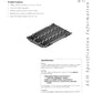 Trinchera - Rejilla Prefabricada de 12" Modelo Hierro Dúctil Ranurado, Marca Aco México, Quima,  S300K,  Distribuidor autorizado, Proveedor autorizado, Hoja tecnica, Ficha tecnica, Hoja seguridad
